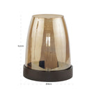 Skye Walnut Hurricane Light by Richmond Interiors