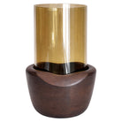 Sloane Walnut Hurricane Light - Large by Richmond Interiors