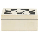 Flake Black & White Storage Box (Set of 2) by Richmond Interiors