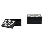 Rae Black & White Storage Box (Set of 2) by Richmond Interiors