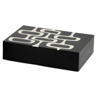 Lux Black & White Storage Box (Set of 2) by Richmond Interiors