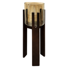 Reese Walnut Hurricane Light - Small by Richmond Interiors