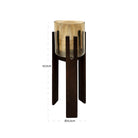 Reese Walnut Hurricane Light - Small by Richmond Interiors