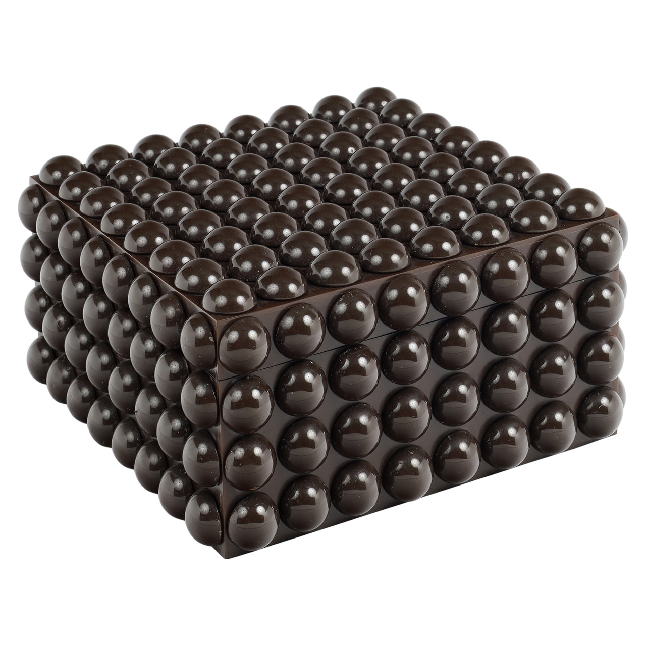 Nyx Dark Brown Storage Box - Large by Richmond Interiors