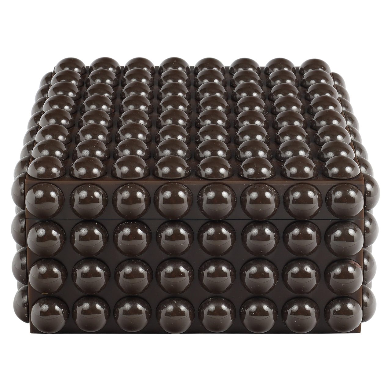 Nyx Dark Brown Storage Box - Large by Richmond Interiors