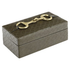 Blade Olive Storage Box - Small by Richmond Interiors