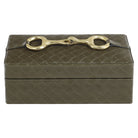 Blade Olive Storage Box - Small by Richmond Interiors