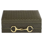 Blade Olive Storage Box - Large by Richmond Interiors