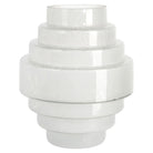 Samara White Glass Vase by Richmond Interiors