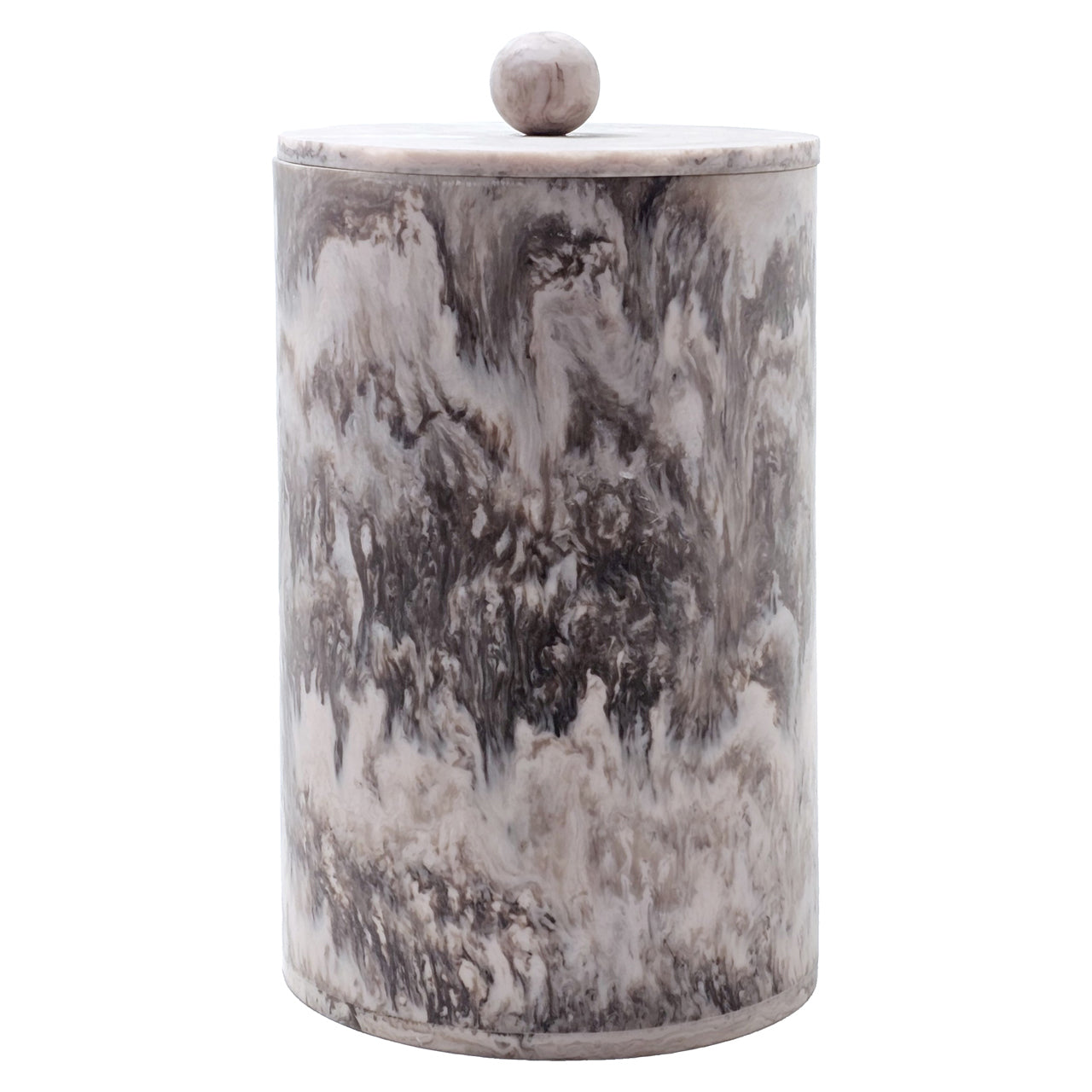 Rosaline Chocolate Brown Storage Jar - Small by Richmond Interiors