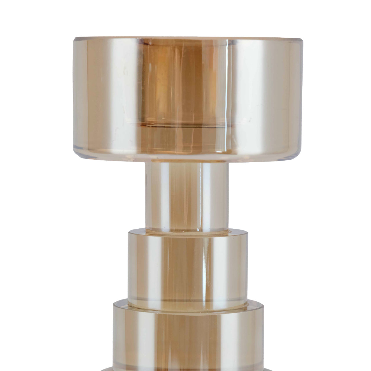 Bryn Champagne Candle Holder - Small by Richmond Interiors