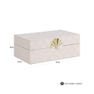 Bless Ivory Storage Box - Small by Richmond Interiors