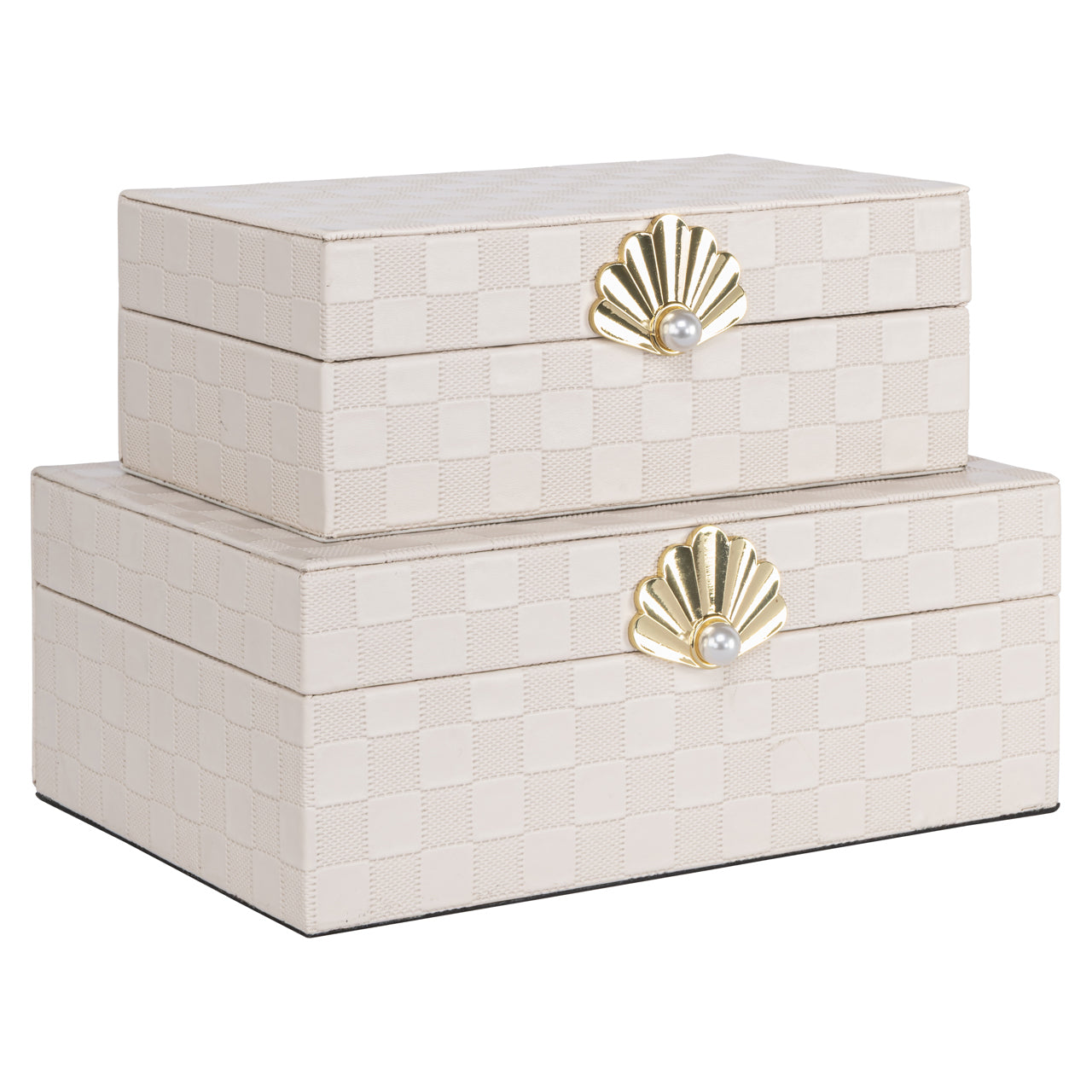 Bless Ivory Storage Box - Large by Richmond Interiors