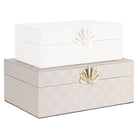 Bless Ivory Storage Box - Large by Richmond Interiors