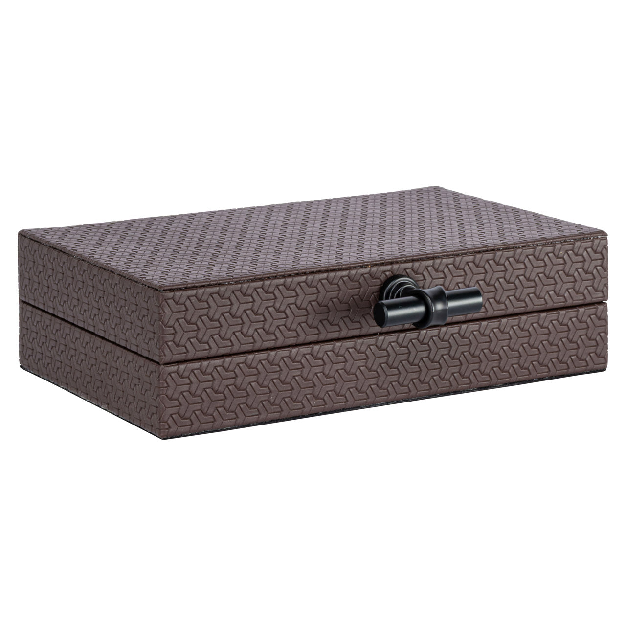 Billie Dark Brown Storage Box - Small by Richmond Interiors
