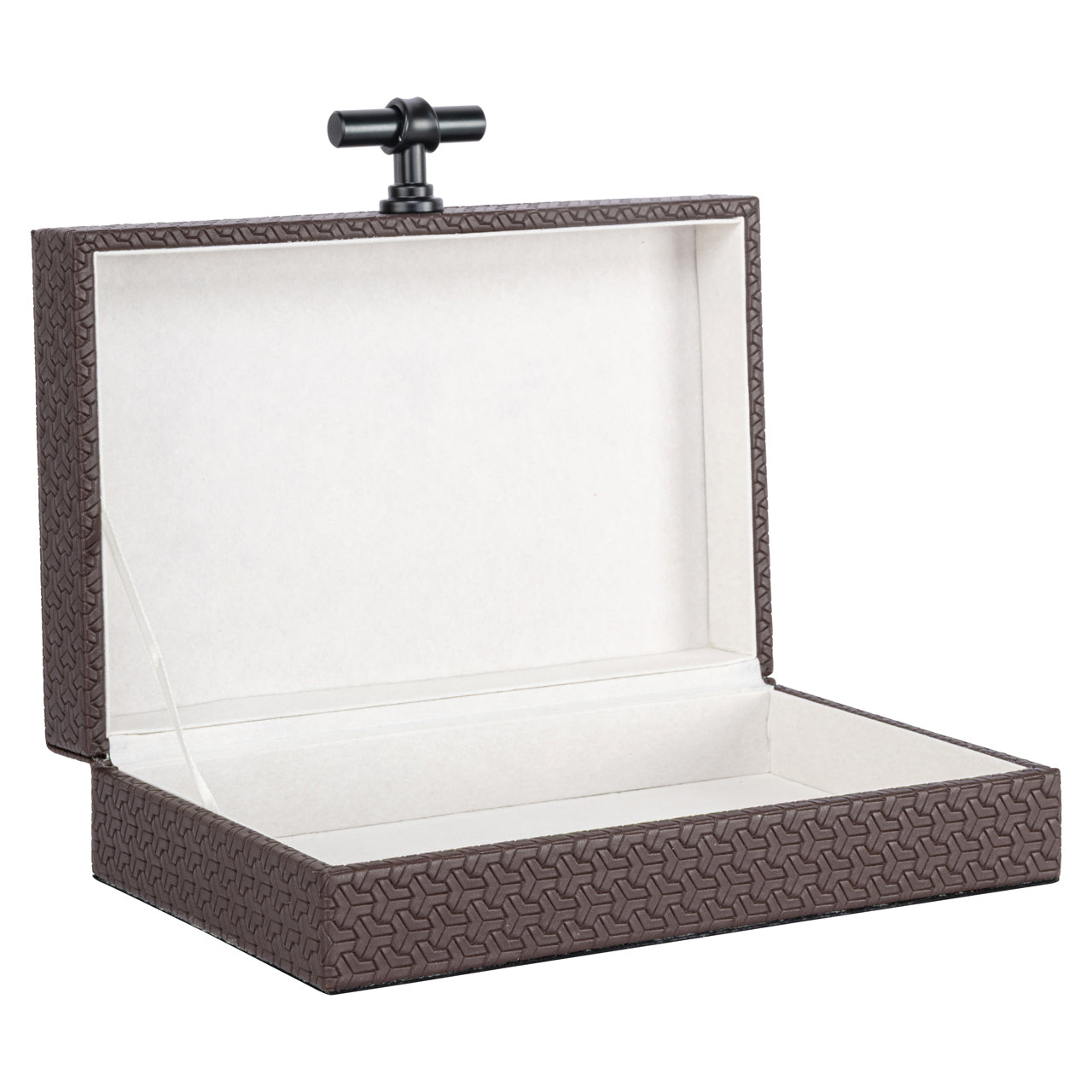 Billie Dark Brown Storage Box - Small by Richmond Interiors