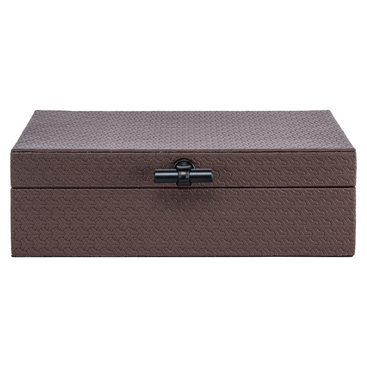 Billie Dark Brown Storage Box - Large by Richmond Interiors