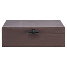 Billie Dark Brown Storage Box - Large by Richmond Interiors