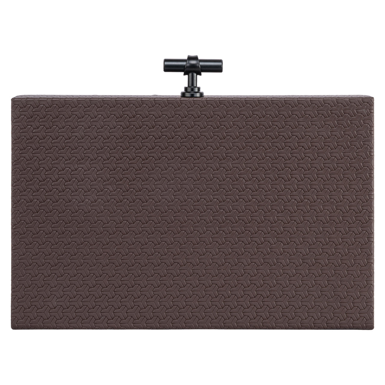 Billie Dark Brown Storage Box - Large by Richmond Interiors