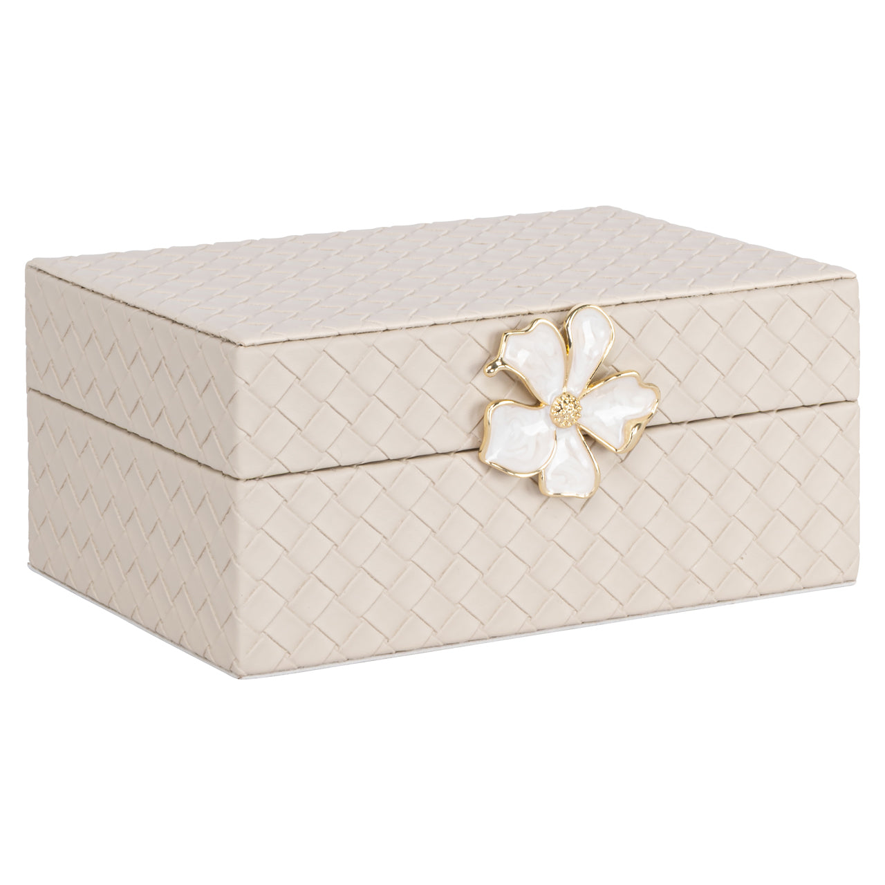 Lillie ivory Storage box - Small by Richmond Interiors