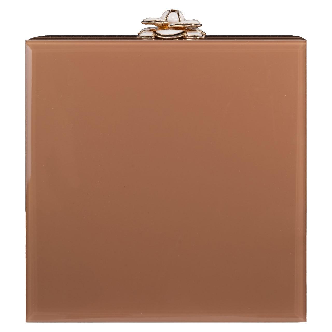 Floral Brown Storage box - small by Richmond Interiors