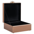 Floral Brown Storage box - small by Richmond Interiors