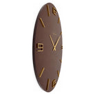 Byram Chestnut Wall Clock by Richmond Interiors