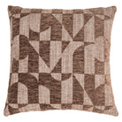 Cushion Aria brown geomatric by Richmond Interiors