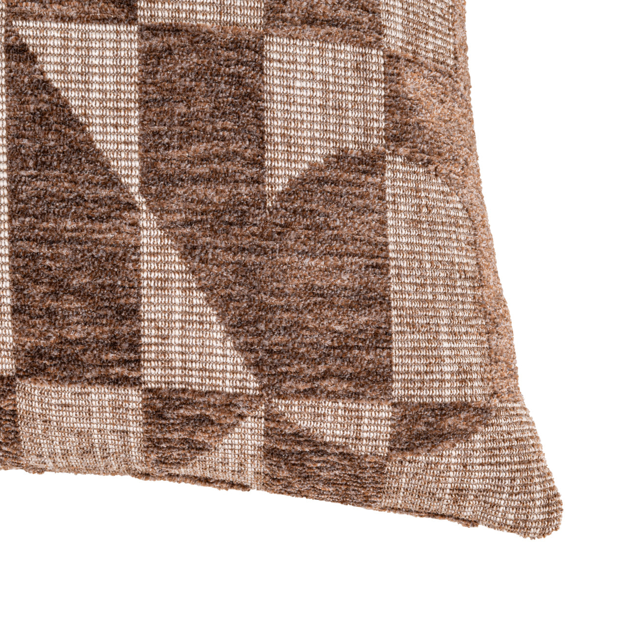 Cushion Aria brown geomatric by Richmond Interiors