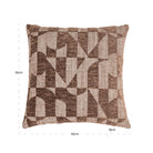 Cushion Aria brown geomatric by Richmond Interiors