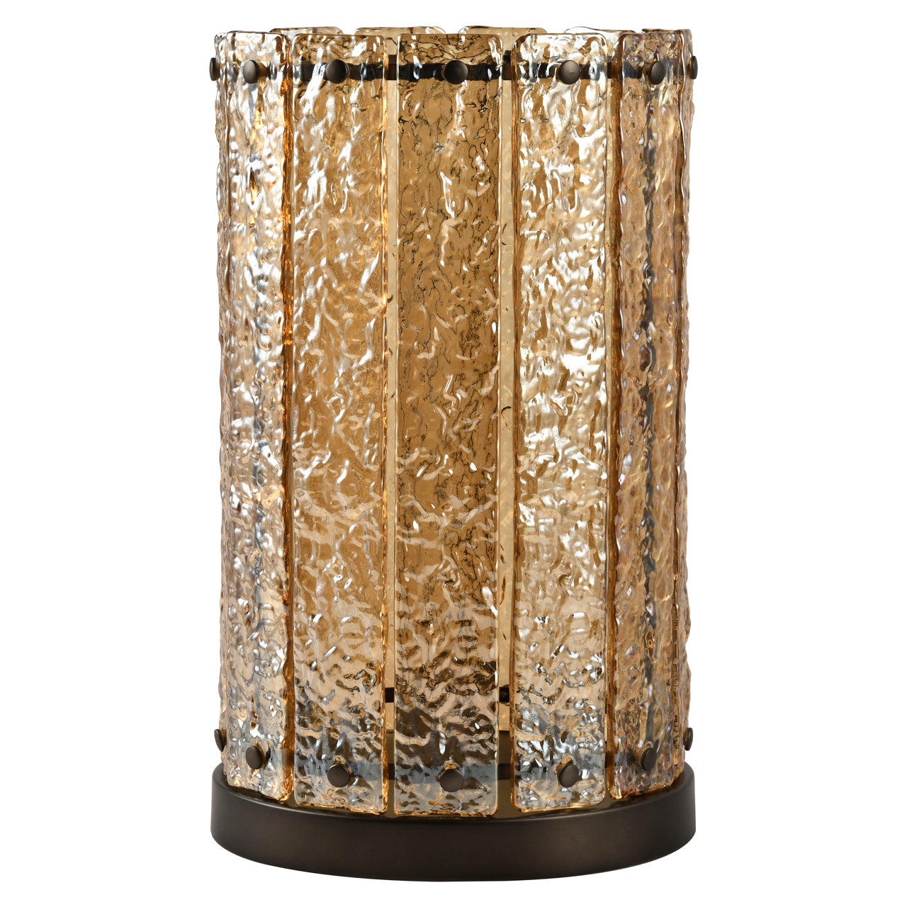 Hurricane light Aura amber large by Richmond Interiors