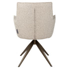 Dining chair Dakota natural chunky swivel with arm by Richmond Interiors