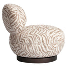 Lounge chair Jace beige tiger swivel by Richmond Interiors