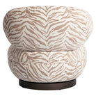 Lounge chair Jace beige tiger swivel by Richmond Interiors