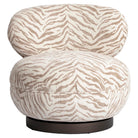 Lounge chair Jace beige tiger swivel by Richmond Interiors