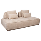 Sofa Tudor natural boldweave 2,5-seater movable backrest by Richmond Interiors