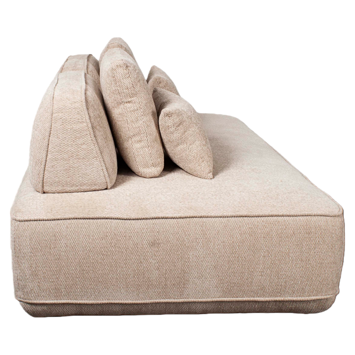 Sofa Tudor natural boldweave 2,5-seater movable backrest by Richmond Interiors