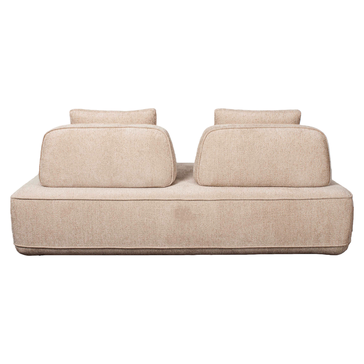 Sofa Tudor natural boldweave 2,5-seater movable backrest by Richmond Interiors