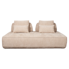 Sofa Tudor natural boldweave 2,5-seater movable backrest by Richmond Interiors