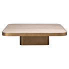 Claridge Beige Ceramic Cumulus Coffee Table - Large by Richmond Interiors
