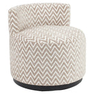 Lounge chair Franny sand chevron by Richmond Interiors