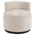 Lounge chair Franny sand chevron by Richmond Interiors