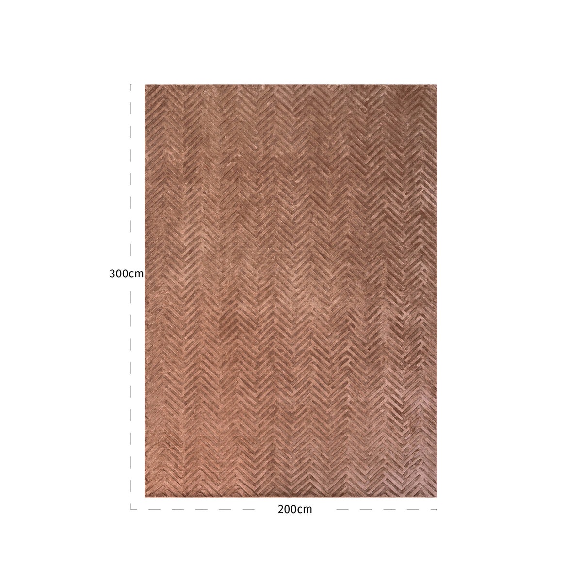 Carpet Velay Coffee 200x300 by Richmond Interiors