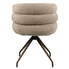 Dining chair Kayla mocca boldweave swivel by Richmond Interiors