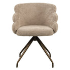 Dining chair Kayla mocca boldweave swivel by Richmond Interiors