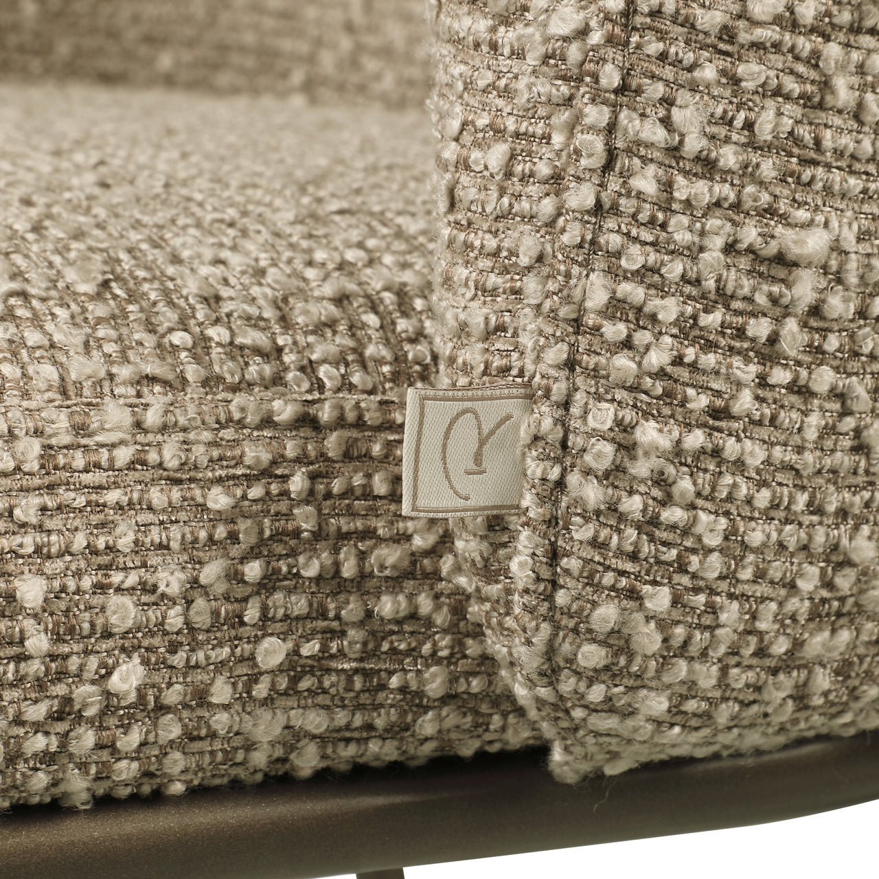 Elvi Mocca Chunky Dining Chair (Set of 2) by Richmond Interiors