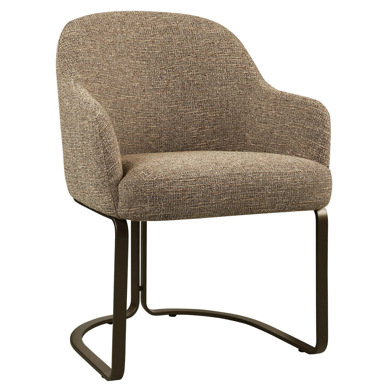 Hadley Brown Tweed Dining Chair by Richmond Interiors