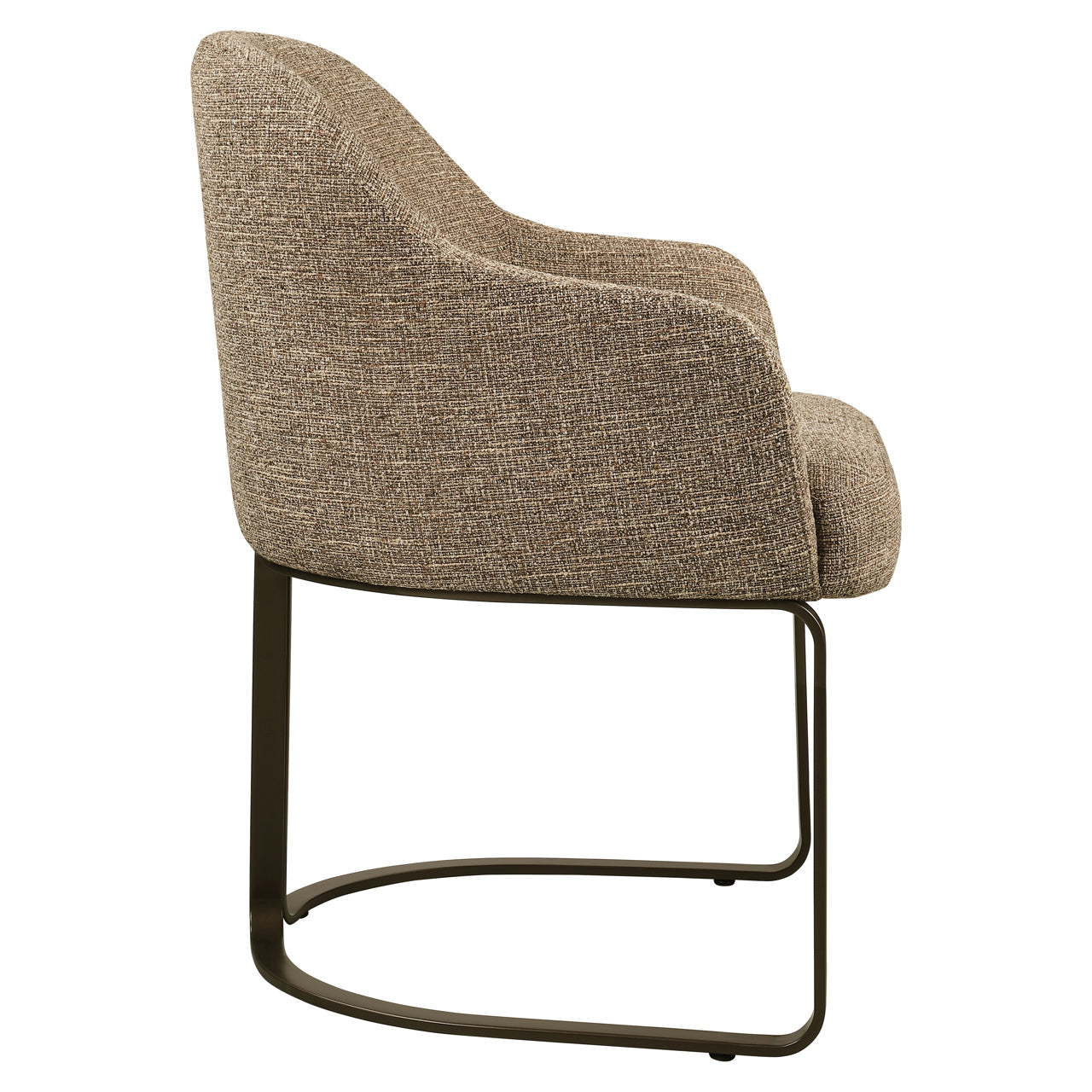 Hadley Brown Tweed Dining Chair by Richmond Interiors
