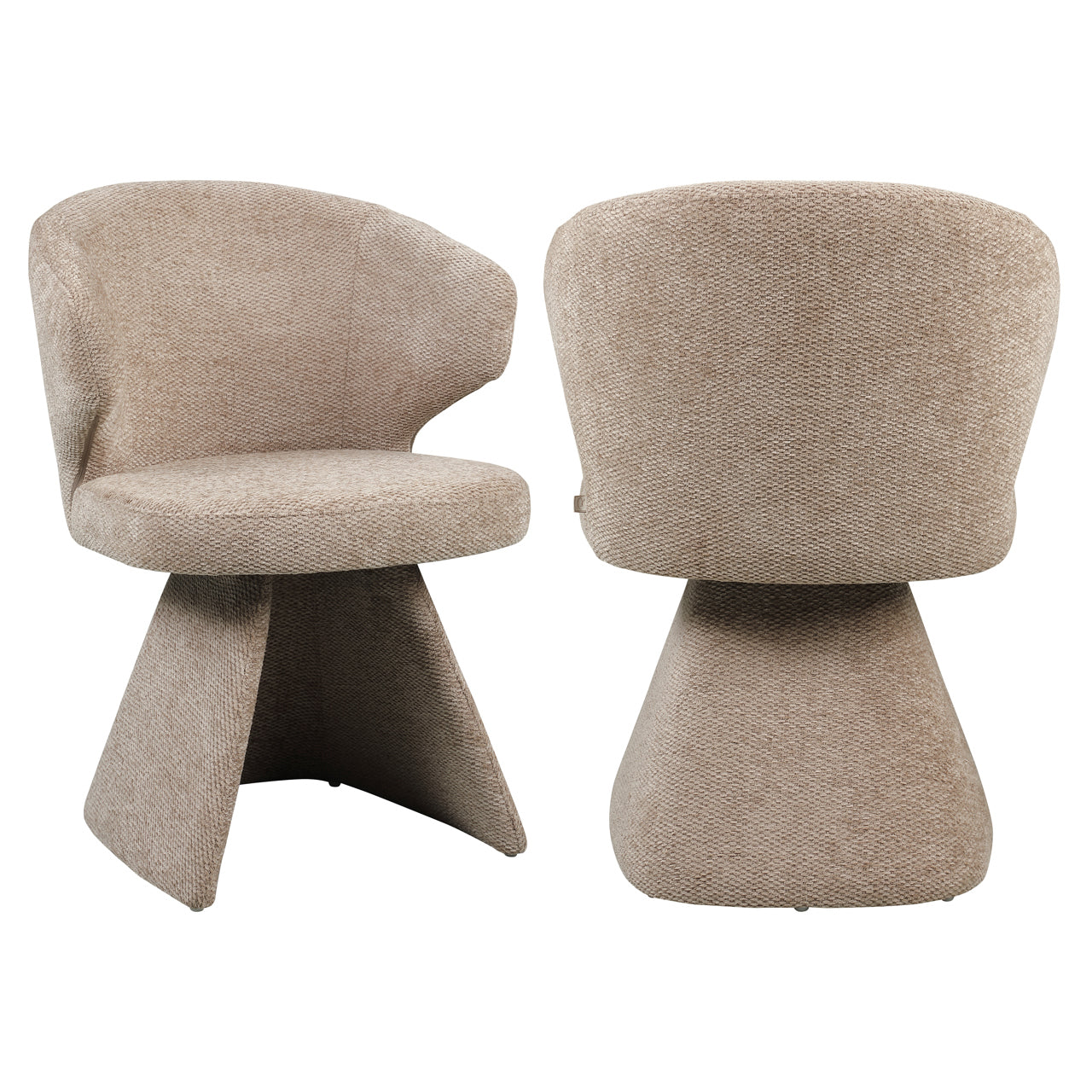 Dining chair Zenith mocca boldweave by Richmond Interiors