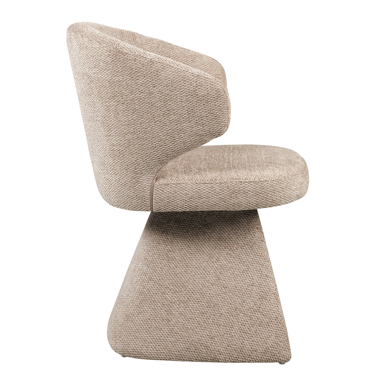 Dining chair Zenith mocca boldweave by Richmond Interiors
